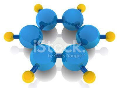 Benzene Molecule Stock Vector Royalty Free FreeImages