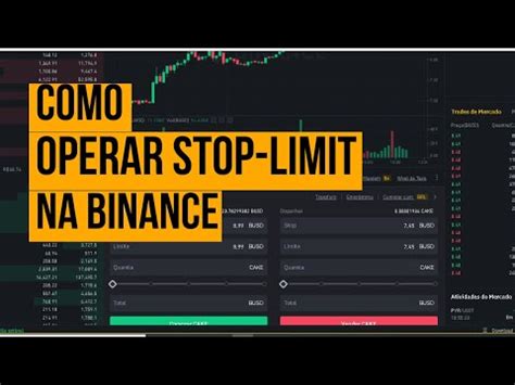 Como Programar Ordens De Compra E Venda De Criptomoedas Na BINANCE