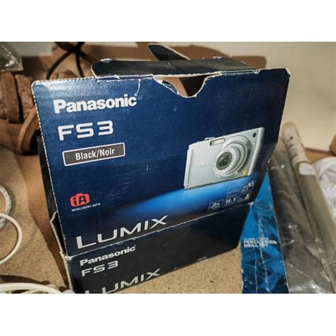 Panasonic Lumix Fs3 Tested And Working With All Accessories Box 3 Sd