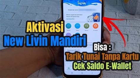 Cara Aktivasi New Livin By Mandiri M Banking Mandiri Terbaru Anti Gagal