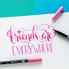 Beste Afbeeldingen Van Tombow Dual Brush Pens Handbelettering