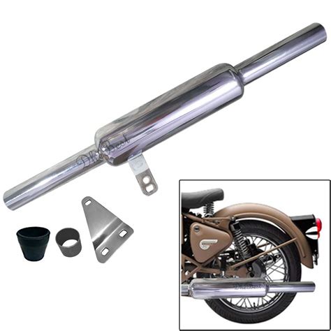 Buy Dhe Best SR 39 Bike Bullet Silencer Exaust Indori Model Silencer