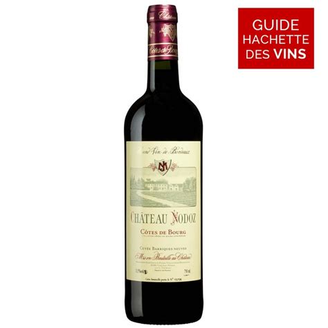 Château Nodoz Cuvée Barriques neuves 2020 Côtes de Bourg SOLDES D