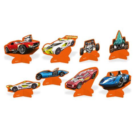 Decoração de Mesa Festa Hot Wheels