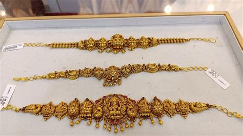 Lalitha Jewellers Lightweight Chokers In Gold Jewellery Gold Vanki