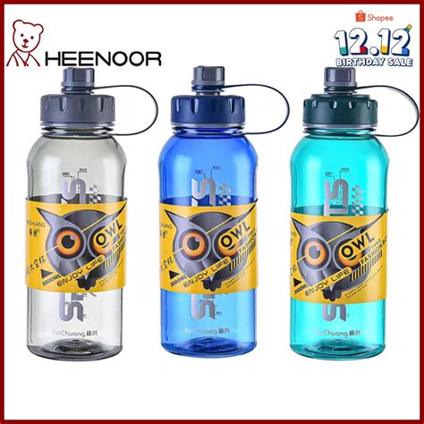 Jual Heenoor Big Size Botol Plastik Bottle Sport Jumbo Capacity Liter