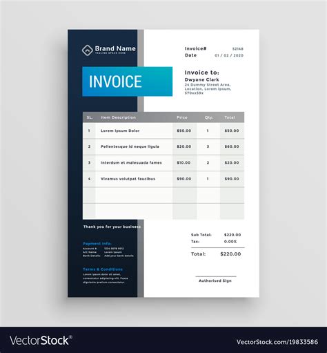 Modern Invoice Template