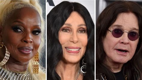 Mary J Blige Cher y Ozzy Osbourne encabezan la promoción 2024 del