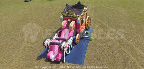 Princess Carriage Combo W Horses Show Aloha Productions