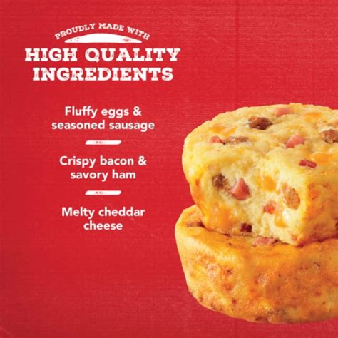 Jimmy Dean® Meat Lovers Frozen Breakfast Egg Bites, 4 OZ - Fry’s Food ...