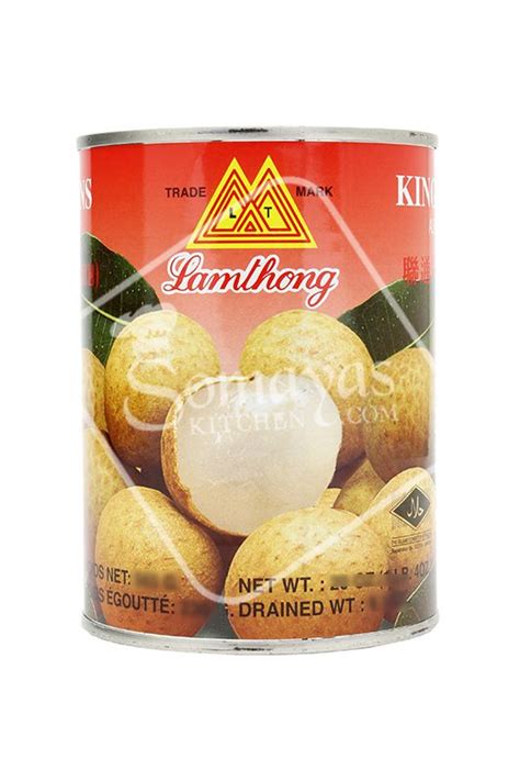 New Lamthong King Longans In Syrup 565g • Hallans