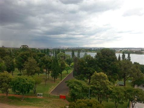 The Beautiful View Of Victoria Lake Germiston Stock Photo Image Of