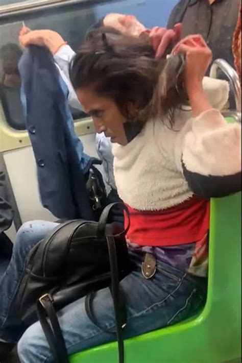 CDMX Graban pelea de mujeres en Línea 9 del Metro VIDEO