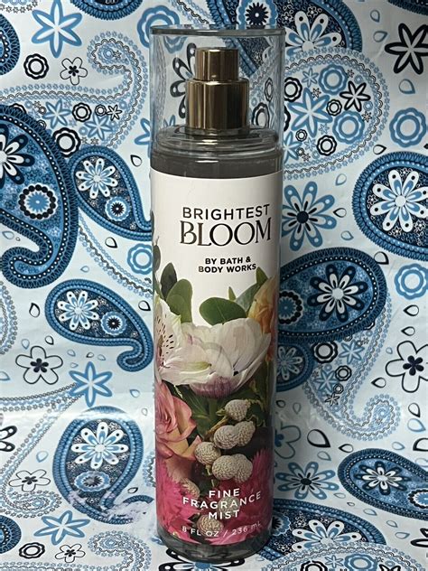 Bath Body Works Brightest Bloom Fine Fragrance Body Mist Spray Oz