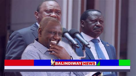 Uhuru And Raila In Tears After Another Biggest Ally Dumped Azimio