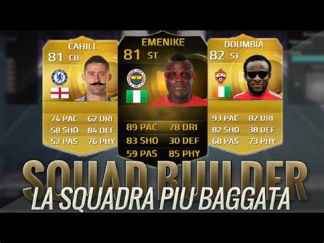 La Squadra Piu Buggata Di Fifa Most Overpowered Team Youtube