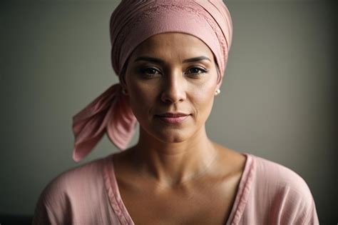 Premium Ai Image Woman After Chemotherapy