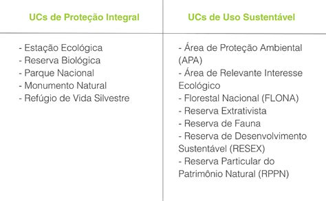 Quais São As Duas Principais Categorias De Unidades De Conservação