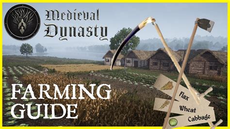 Medieval Dynasty | How to FARM🌾| Guide to Farming, Fields, Seeds ...