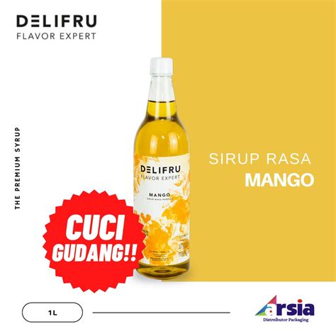 Jual Sirup Mango Delifru 1L Shopee Indonesia