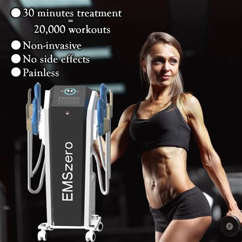 EMSzero 6000W 14Tesla Hi Emt RF EMSlim Neo Muscle Body Sculpting