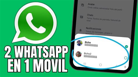 DOS WHATSAPP En El Mismo Telefono De Forma Oficial YouTube