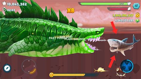 Hungry Shark Evolution New Real Size Sharkjira Skin Mod All 25