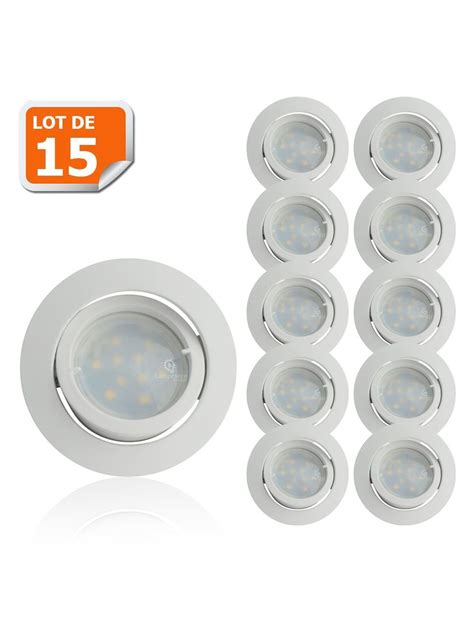 Spot Led Encastrable Complete Blanc Orientable Lumi Re Blanc Neutre