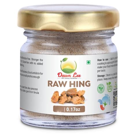 Dawn Lee Raw Hing 20 Gm Gluten Free Hing Premium Hing Asafoetida Powder