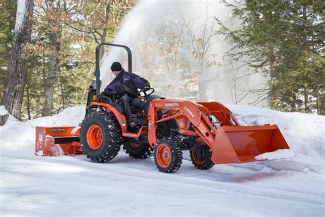 Get Snow Ready Prepare And Maintain Your Compact Tractor For Work