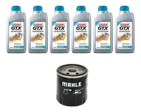 Kit Troca Óleo Castrol 15w40 Xantia 3 0i 24v V6 1997 2000