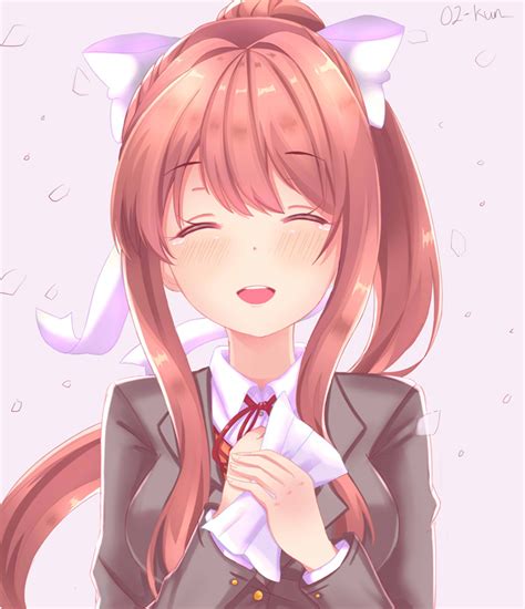 Monika Doki Doki Literature Club Image By Oz Da Yon 2233508