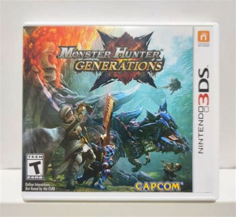 Monster Hunter Generations Nintendo Ds Semi Novo Carvalho Games