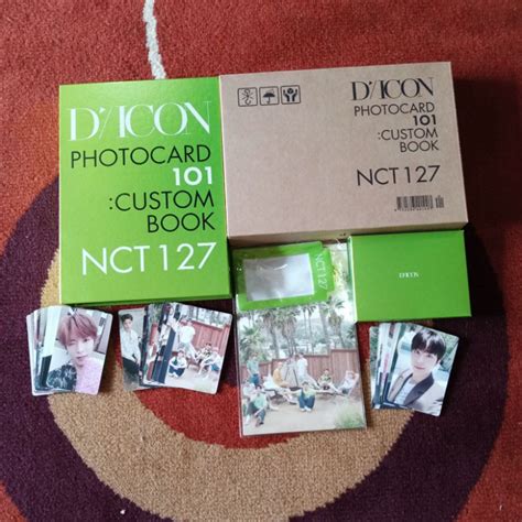 Jual READY STOCK NCT 127 DICON 101 Photocard Custom Book Jaehyun