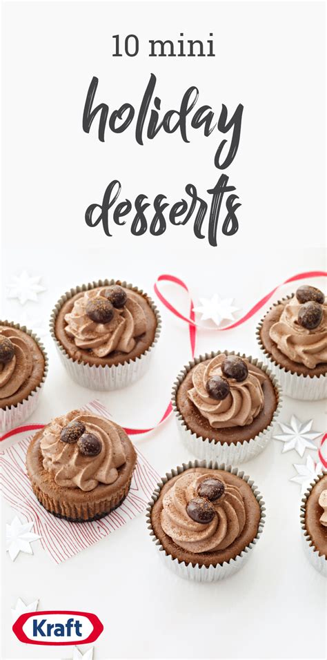 10 Mini Holiday Desserts Make The Holidays Better Than Ever With These Mini Holiday Desserts