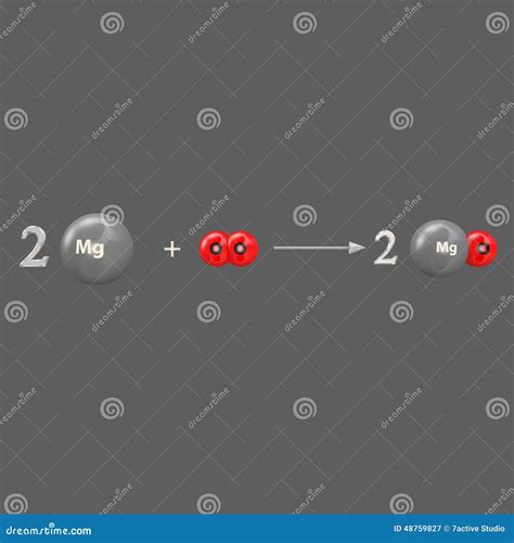 Magnesiumoxid stock illustrationer. Illustration av beröm - 48759827