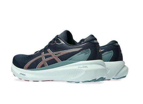 T Nis Asics Gel Kayano Azul Escuro E Verde Claro Feminino