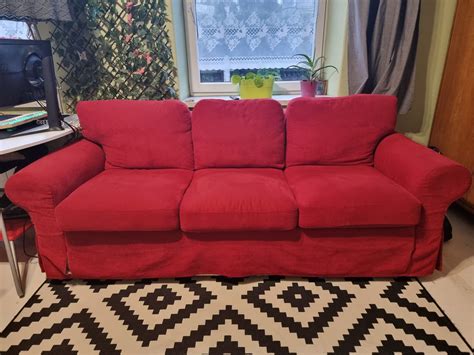 Sofa Ikea Ektorp 3 Osobowa Rozkładana Podlesice • Olx Pl