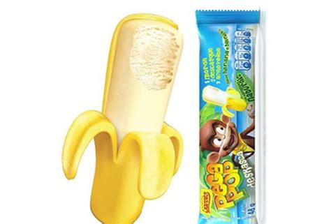 Banana Ice Cream Designed Like An Actual Banana With Edible Peel