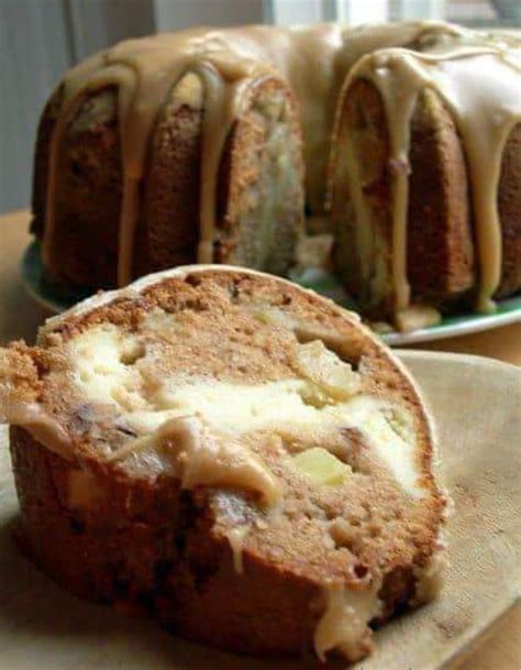 Apple Cream Cheese Bundt Cake