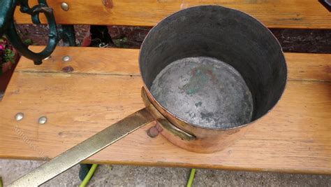 Antiques Atlas Very Large Copper Saucepan By Benham Sons