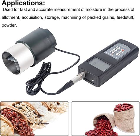 Hand Held Grain Moisture Tester Smart Grain Moisture Meter With