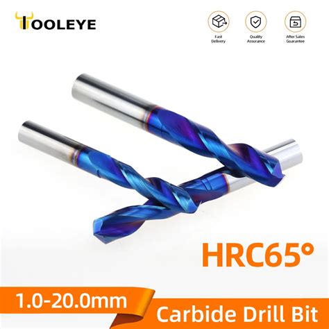 Tooleye Forets En Carbure De Tungst Ne HRC65 M Ches Pour Le Travail Des