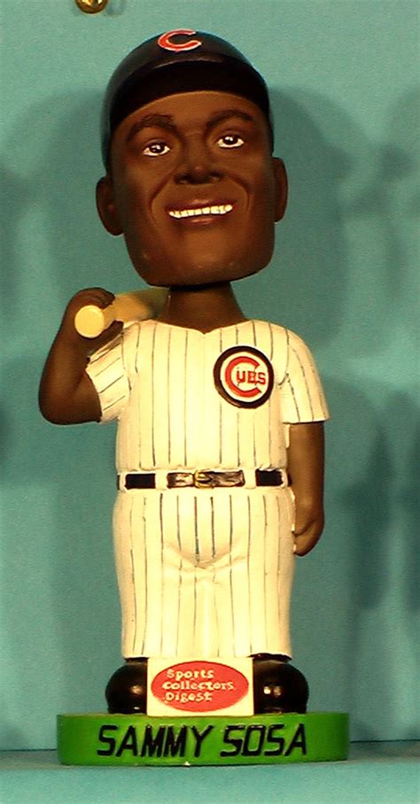 Sammy Sosa Sga Chicago Cubs Bobblehead Bobhead