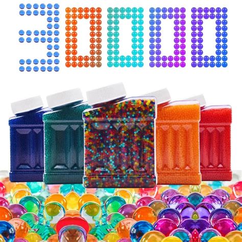 30000 шт./коробка, гелевые шарики 7-8 мм | AliExpress