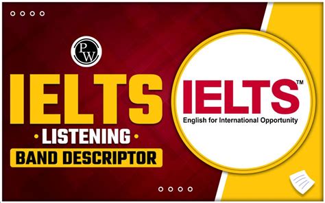 Ielts Listening Band Descriptors With Scores Check Here