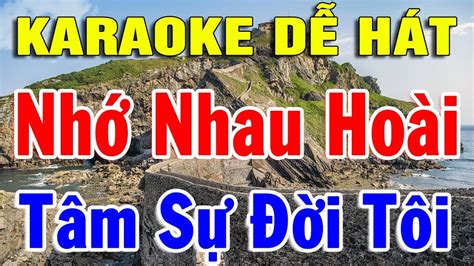 Karaoke Liên khúc Nhạc Vàng Trữ Tình Bolero Dễ Hát Nhất Nhạc Sống