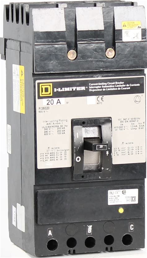 Circuit Breakers Fi36020 U Distributeck Electric