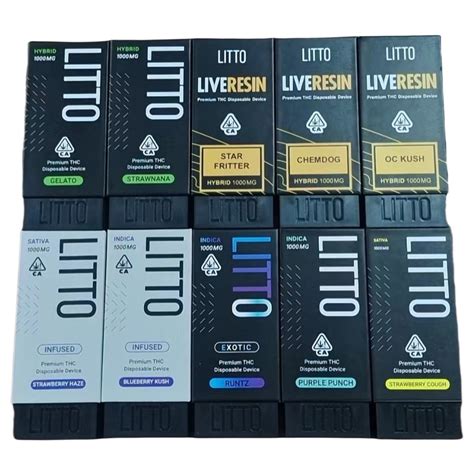 Litto Disposable Vape Pen 1g Empty Vape Carts