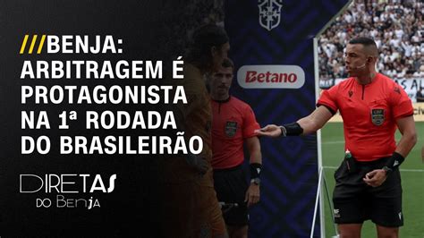 Benja Arbitragem é protagonista na 1ª rodada do Brasileirão DIRETAS